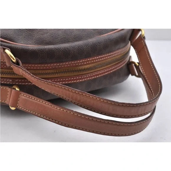 CELINE MACADAM PATTERN SATCHEL BAG with COA - Picture 5 of 9